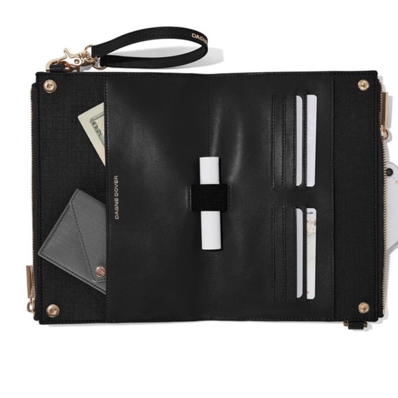 Dagne Dover Essentials Clutch Wallet - Black - Picture 3 of 5